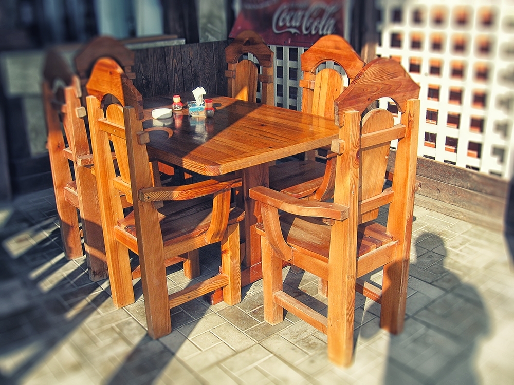 Деревянные столы и стулья на заказ в воронеже